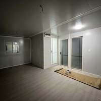 Maison modulaire préfabriquée extensible à haute isolation pour l'hiver, imperméable, pour les régions climatiques froides