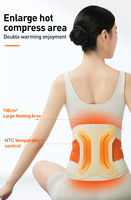 Compresse chaude coussin menstruel et taille masseur ceinture ABS matériel Vibration Fitness crampe chaleur masseur pour période soulagement de la douleur ABS