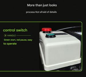 Compresseur d'air industriel portable 100L/min (6m³/h) haute pression avec arrêt automatique et rechargement automatique pour l'air respirable - Product Image 5
