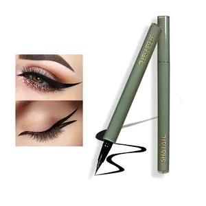 Eyeliner ultra fin de vente directe d'usine, Eyeliner crayon de marque privée marron, Eyeliner crayon végétalien imperméable à l'eau et à la transpiration