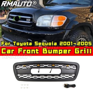 Parrilla Delantera para Toyota Sequoia 2001-2005, Parrilla Deportiva, Kit de Carrocería, Accesorios para Auto - Product Image 1