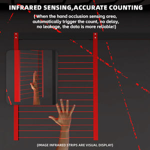 Test de saut électronique hauteur réglable pôle mesure de diffusion vocale testeur de saut vertical équipement d'entraînement de basket-ball - Product Image 5
