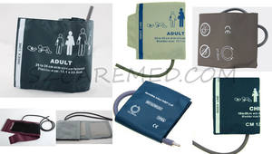 Brazalete de Presión Arterial de Nailon Reutilizable de Fábrica, Tubo Simple o Doble, 18-26 cm, Brazalete <span class=keywords><strong>NIBP</strong></span> para Niños, Compatible con Mindray, Edan, Contec - Product Image 3