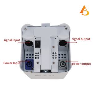 AICPOSE Projecteur LED PAR en aluminium à succès, RGBWA+UV 6-en-1, mélange de couleurs, 6x18W, sur batterie, DMX, pour scène - Product Image 5