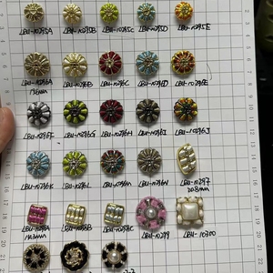 2024 Tùy Chỉnh Bán Hàng Nóng Tùy Chỉnh Nút Quần Áo Phụ Kiện Chuỗi Kim Loại Nút Cho Túi Vải Giày Phụ Kiện - Product Image 6