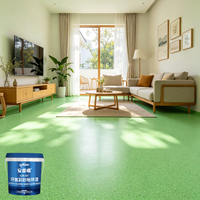 Peinture de sol en sable coloré époxy DIY, couleurs personnalisées, faible teneur en COV, inodore, pour chambre d'hôtes, salon, solution antidérapante pour intérieur
