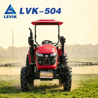 Tracteur compact multifonctionnel Euro5 50HP, moteur diesel CE EPA, petit tracteur agricole pour rizière