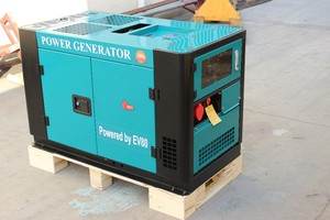 高品質5KVA/5.5KVA/6.5KVAポータブル静音ディーゼル発電機価格 - Product Image 6