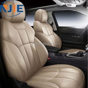 ผ้าคลุมเบาะรถยนต์หนังแท้10ชิ้นสำหรับ BMW Ford <span class=keywords><strong>Nissan</strong></span> JEEP MAZDA Civic ทุกฤดูออกแบบได้ตามต้องการ - Product Image 1