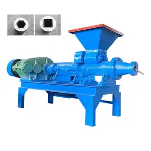 Factory Supply Coconut Shell Charcoal Extruder Making Machine/ Charcoal Cube Machine