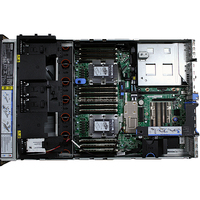 핫 세일 레노버 SR650 듀얼 2U 랙 서버 제온 실버 4210R 2.4GHz 64GB 메모리 750W 전원 공급 장치 데이터베이스 애플리케이션 재고