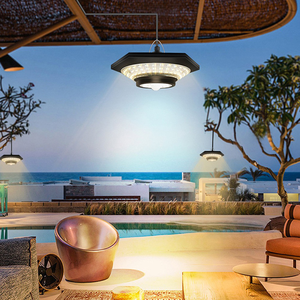 Nuovissima Lampada Solare a Sospensione per Interni ed Esterni, Luce LED Solare con Sensore di Movimento, 3 Modalità di Illuminazione con Telecomando - Product Image 4