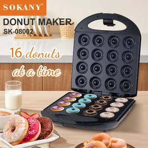 Zogifts Sokany Máquina de sanduíche portátil 3 em 1 Máquina de sanduíche antiaderente Equipamento de sanduíche doméstico/torradeira Torradeira Grill Maker