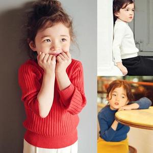 Pulls slim à rayures unies pour filles, nouveau design, provenant du marché de gros chinois - Product Image 2