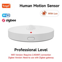 Capteur de mouvement et d'éclairement professionnel Tuya Smart WiFi Zigbee, populaire et performant