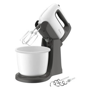 Batteur sur socle Prep mix+ Standbowl Bianco e Grigio HM464110 500W - Product Image 3