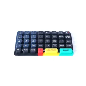 High Quality Customized Silicone Elastomer Keypad Silicone Keypad Button Backlit For TV Remote