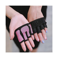 Bốn Nửa Ngón Tay Palm Fitness Chống Trượt Tay Nâng Tạ Nén Tập Luyện Tập Thể Dục Găng Tay Thể Thao