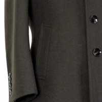 Manteau Long épais et chaud pour homme, sur mesure, de haute qualité