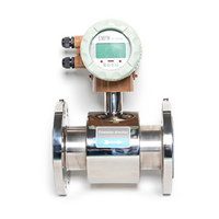 Integrated Digital Electromagnetic Electronic Flowmeter Stainless Steel 4-20mA RS485 Modbus PTFE Lined Liquid Water Sewage Oil
