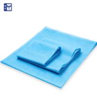 Drap de lit jetable non tissé imperméable avec bord élastique pour patient, usage médical, hôpital, clinique, table de traitement