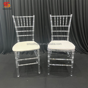 Chaises Chiavari en résine transparentes empilables en gros à bas <span class=keywords><strong>prix</strong></span> pour hôtels, banquets, événements et réceptions - Product Image 1