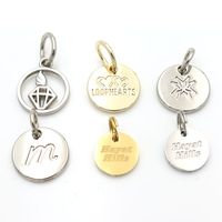 Plaques de nom en métal personnalisées, plaque de marquage en métal avec logo, étiquette décorative en métal pour accessoires de quincaillerie de sacs à main