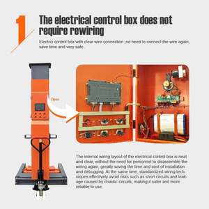 Zware 4-posten Vrachtwagenlift Draadloze Bus Jack Mobiele Kolommen Autolift Hongtech HOT-WTL8 34 Ton Capaciteit - Product Image 3