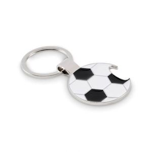 Llavero Metálico con Forma de Balón de Fútbol de la Copa de Europa y el Mundial, con Destapador de Botellas, Recuerdo para Fanáticos, Eventos Deportivos, Regalo Perfecto - Product Image 3