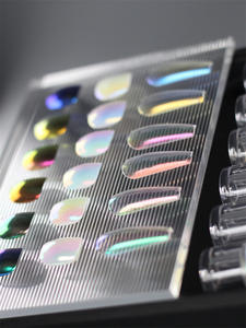 Magic Aurora Nail Glitter Brillant titane or vin <span class=keywords><strong>rouge</strong></span> Caméléon métallique Pigment Poussière Sirène liquide Miroir Chrome poudre - Product Image 6