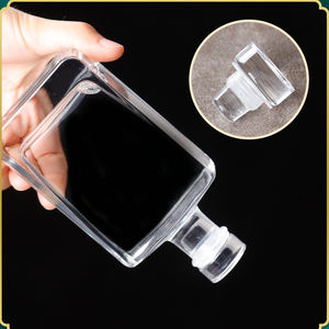 زجاجة مشروبات روحية زجاجية للبيع بالجملة 50 من الزجاج زجاجة مشروب كحولي زجاجية صغيرة للمشروبات السكرية - Product Image 5