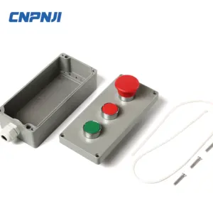 CNPNJI Waterproof IP66 Push Button Switch Control Station Box Enclosures