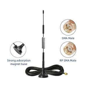 Antena magnetik kustom eksternal 4G LTE 3.6 DBi, Sma Male