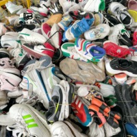 Chaussures d'occasion en gros S7 pour enfants, baskets de sport de seconde main de qualité A, chaussures de marque pour enfants