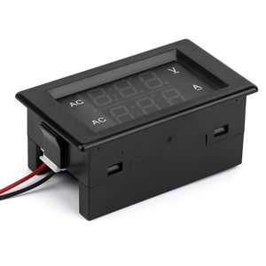 Voltmètre numérique AC 500V 100A, ampèremètre, panneau LED 2 en 1, multimètre, testeur <span class=keywords><strong>de</strong></span> tension et d'<span class=keywords><strong>ampérage</strong></span> à 2 fils - Product Image 3
