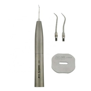 Wortelkanaal irrigatie tandsteenverwijdering lucht scaler sonische S / <span class=keywords><strong>Cavitron</strong></span> tandsteenverwijderaar handstuk met 3 scaler tips - Product Image 2