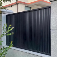 Valla de Privacidad de Aluminio Personalizada al por Mayor para Jardín o Patio