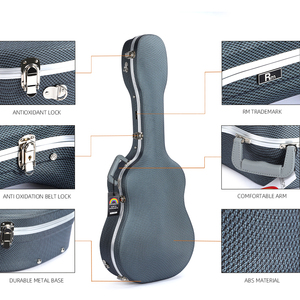 RAS-D-SG Rm Regenboog Muziek Tassen Oem Custom Size Lichtgewicht Abs Materiaal Hot Koop Goede Kwaliteit Akoestische Gitaar Case - Product Image 2