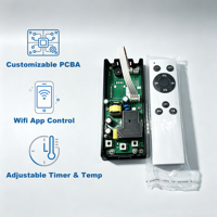Controlador de Termostato Impermeable - Termostato WiFi Programable para Calefactor de Aire, Calefactor Eléctrico, Calefacción por Suelo Radiante