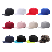Gorra Snapback Personalizada de Alta Calidad con 6 Paneles Estilo Hip-Hop Vintage Ajustable de Algodón Jersey para Mujer y Hombre para Exteriores