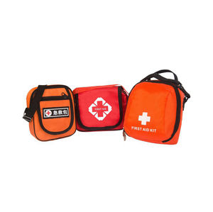 Nuevo producto Botiquín básico de primeros auxilios <span class=keywords><strong>Kit</strong></span> de herramientas de emergencia con equipaje de nailon 28x28x6,5 cm para supervivencia al aire libre Camping viajeros excursionistas - Product Image 1