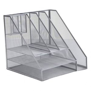 Mesh Metal 7 Compartments Office Desk <b>Organizer</b> Desk Sets <b>File</b> <b>Organizer</b> Metal Mesh <b>File</b> <b>Organizer</b> - Product Image 2