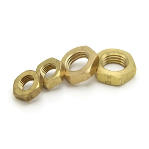 China Manufacturers Customized Brass Thin Hexagonal <strong>Nut</strong> M5 M6 M8 M10 M12 Fine Thread Copper Zinc Plated Thin <strong>Nuts</strong> - Product Image 5