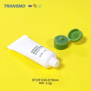 Tube cosmétique compressible personnalisé pour nettoyant visage, contenant souple pour soins de la peau, 10 ml, crème pour les mains, nettoyant visage, fard à joues, bouchon à vis en plastique PE - Product Image 5