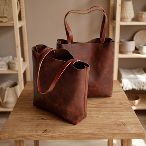 Bolso de Mano para Mujer 100% Cuero, Disponible en Stock, Duradero, Impermeable, con Cierre de Cremallera, Correa Extraíble, Ligero, Plegable, Capacidad 3L+ - Product Image 5