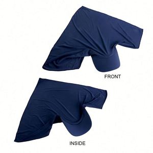 หมวกแก๊ปปีกกว้างแบบ unisex สำหรับฤดูร้อน เหมาะสำหรับกิจกรรมกลางแจ้ง ชายหาด ท่องเที่ยว ป้องกันแสงแดด ผ้าโพลีเอสเตอร์ 100% ผ้าเจอร์ซีย์แบบทั่วไป ปรับขนาดได้ ใช้สำหรับปั่นจักรยานหรือเล่นเบสบอล - Product Image 4