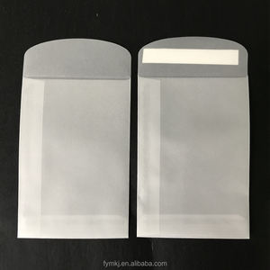 Sobre <span class=keywords><strong>de</strong></span> Celofán Semitransparente <span class=keywords><strong>de</strong></span> Alta Calidad <span class=keywords><strong>de</strong></span> 3*4.5 Pulgadas con Logotipo Personalizado para Invitaciones <span class=keywords><strong>de</strong></span> Boda, Cartas y Regalos - Product Image 3