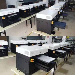 FUNSUN 고급 A3 DTG 프린터 디지털 직접 섬유 프린터 티셔츠 실크 울 코튼 천 패브릭 의류 인쇄 기계