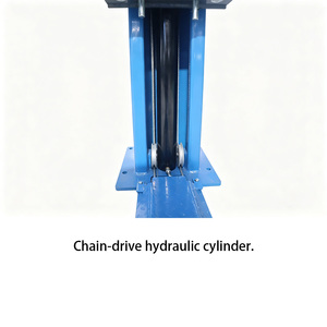 Pont élévateur hydraulique à deux colonnes robuste de 5 tonnes, personnalisé en usine, 5000 kg, portable, avec déverrouillage manuel pour atelier de réparation automobile - Product Image 5