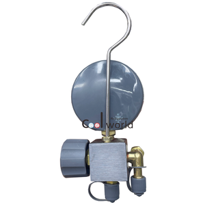 Coolworld เกจวัดแรงดันน้ำมันต่ำชนิดท่อร่วมไอเสีย R134a R22 R32 R410A - Product Image 4